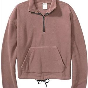 Victoria's Secret PINK polar fleece half-zip